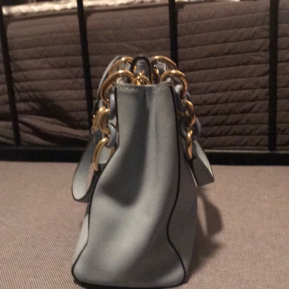 Michael Kors Light Blue Handbag (used 3 times) - Picture 5 of 11